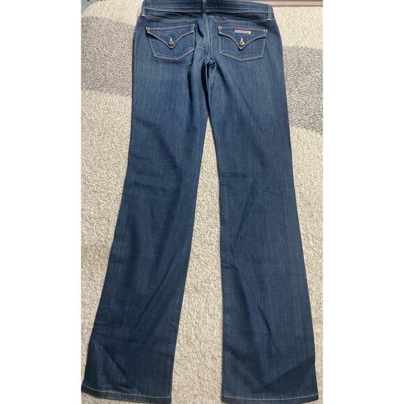 Hudson Womens 28 Flare Y2K 90s Low Rise Jeans Blue Made in USA *tiny flaw - Picture 5 of 15